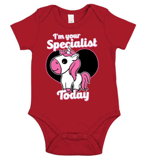 Child Life Specialist - Im Your Specialist Today Short Sleeve Baby One-Piece
