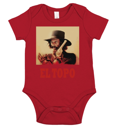 El Topo Short Sleeve Baby One-Piece
