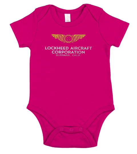 Lockheed Aircraft Burbank Ca, USA Short Sleeve Baby One-Piece