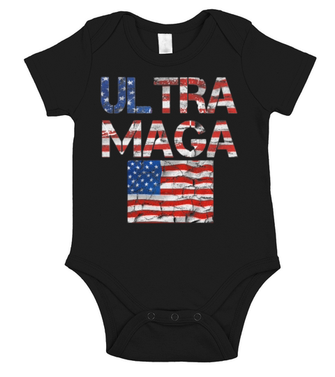 Ultra Maga Short Sleeve Baby One-Piece