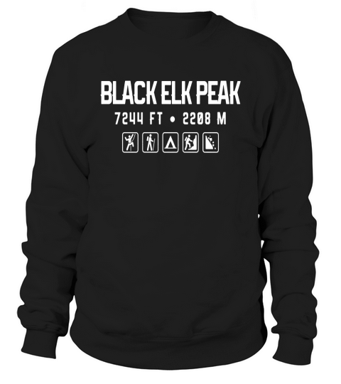 Black Elk Peak, South Dakota Mountain Shirt custom - Baby Onesie Sweatshirt Unisex