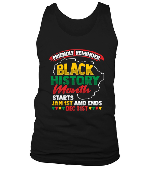 Black History Month Design for a African American Tank Top Unisex