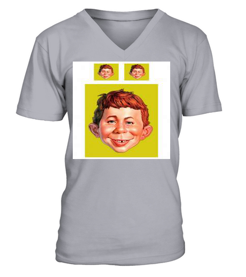 Cartoon Movies Mad v 3D  Bedding Sets V-Neck T-shirt