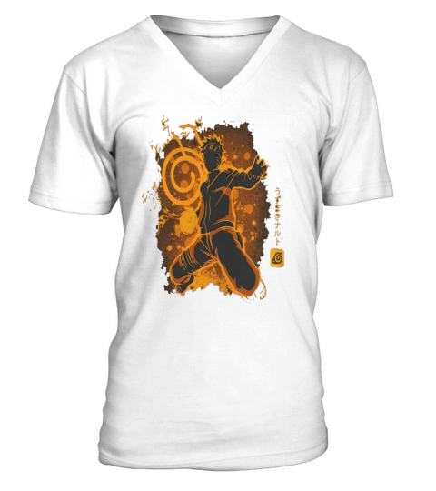 Naruto V-Neck T-shirt