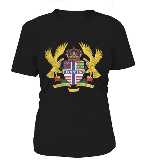 Davis Family Crest For American People - Davis Family T-Shirt, Hoodie, Sweatshirt Women's T-Shirt