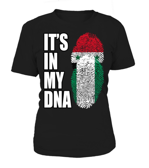 Syrian And Nigerian Vintage Heritage DNA Flag Women's T-Shirt