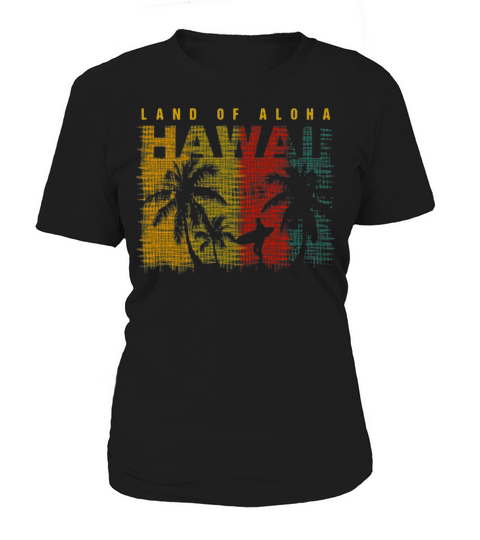 Vintage Hawaiian Islands Tee Hawaii Aloha State T-Shirt Women's T-Shirt