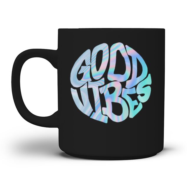 Good Vibes Men's T-Shirt Mug
