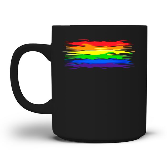 Gay Pride Men's T-Shirt Mug