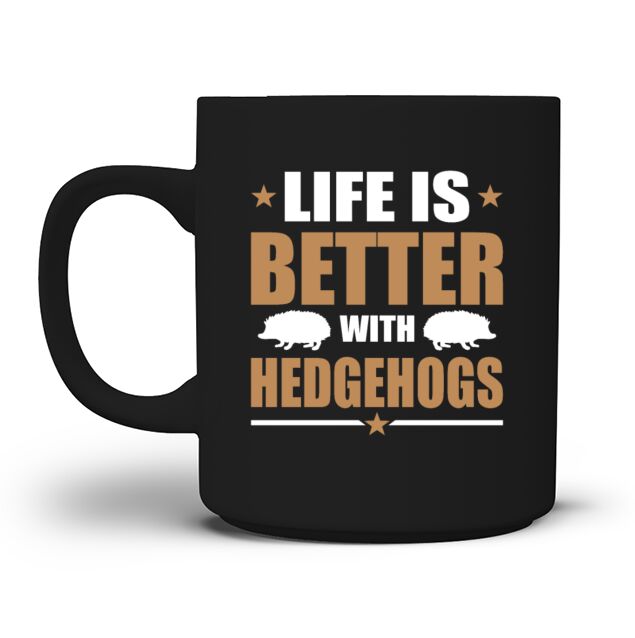 Hedgehog Men's T-Shirt Mug
