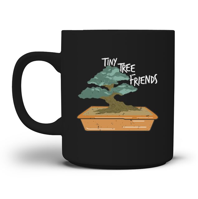 bonsai tree plant Men's T-Shirt Mug