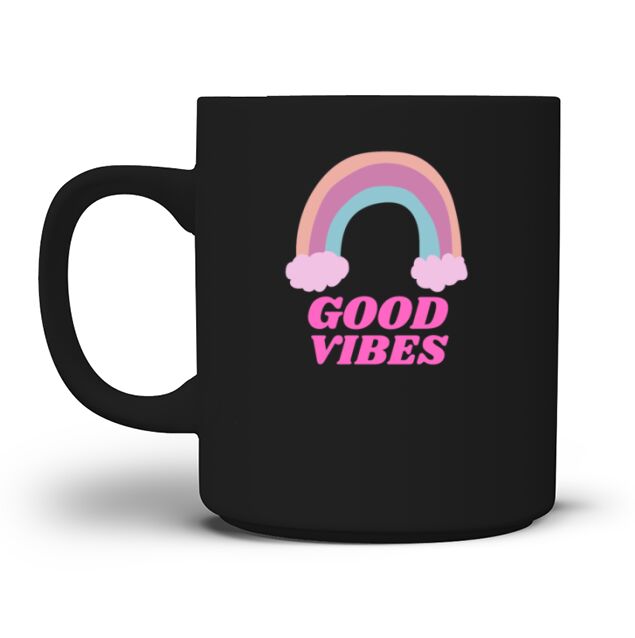Good Vibes Men's T-Shirt Mug