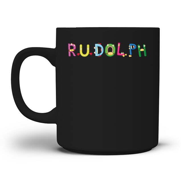 Rudolph Men's T-Shirt Mug
