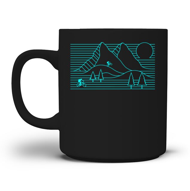 mountain bike cycling mountain sports Mug