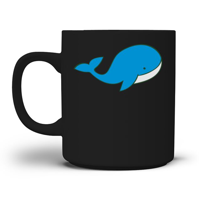 whale Men's T-Shirt Mug
