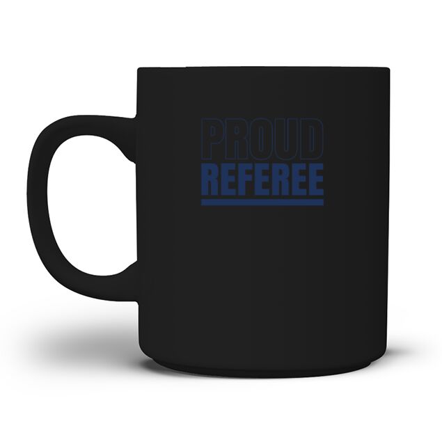 Proud referee Job Ref Assistant Referees Men's T-Shirt Mug