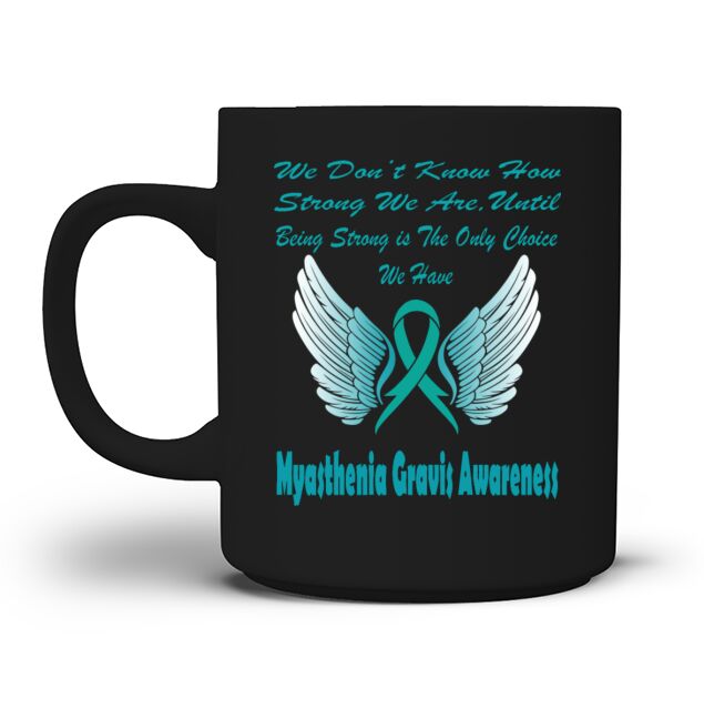 Myasthenia gravis awareness Men's T-Shirt Mug