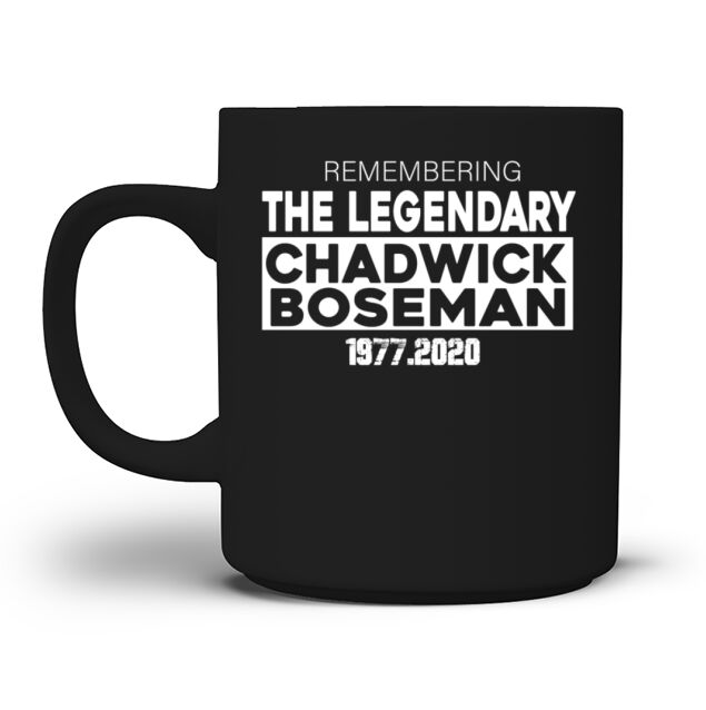 Chadwick Boseman shirt Men's T-Shirt Mug