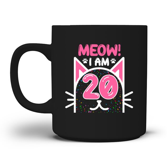 Perfect 20th Birthday Gift for 20 Year Old Girl Bi Men's T-Shirt Mug