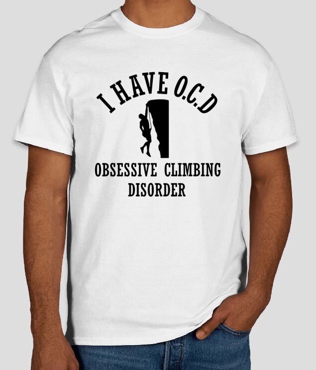 Rock Climbing OCD T-Shirt Unisex