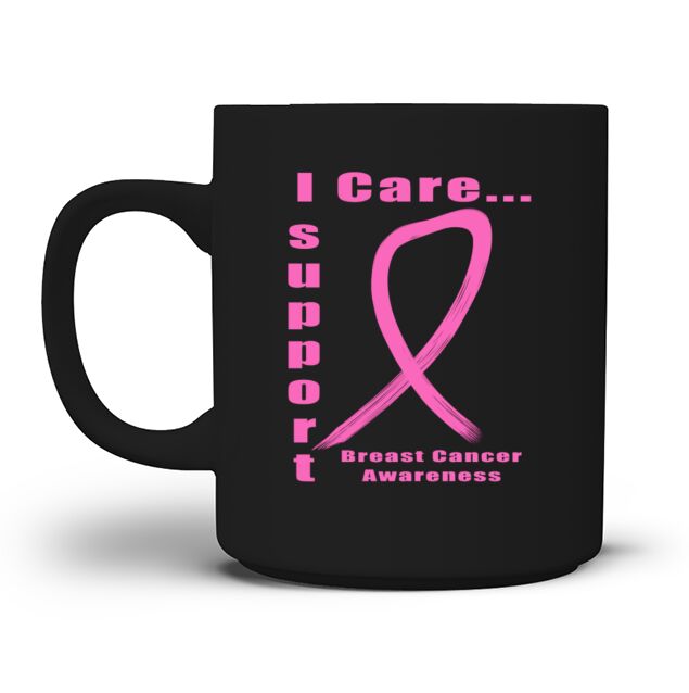 Breast Cancer Awareness Men's T-Shirt Mug
