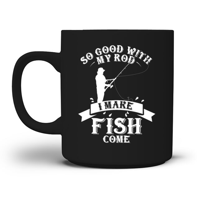 I Make Fish Come Mug