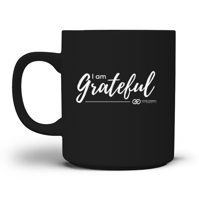 I am Grateful Men's T-Shirt Mug