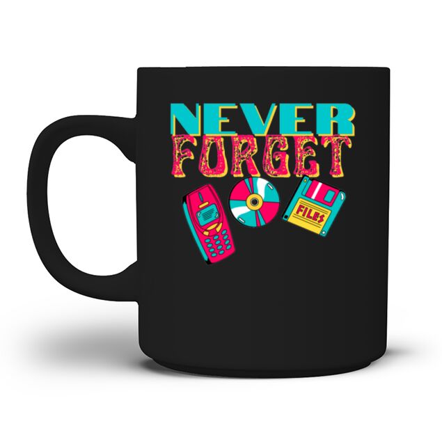 Never Forget Men's T-Shirt Mug