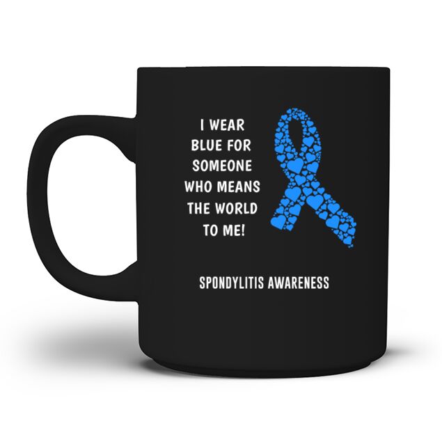 Spondylitis Men's T-Shirt Mug