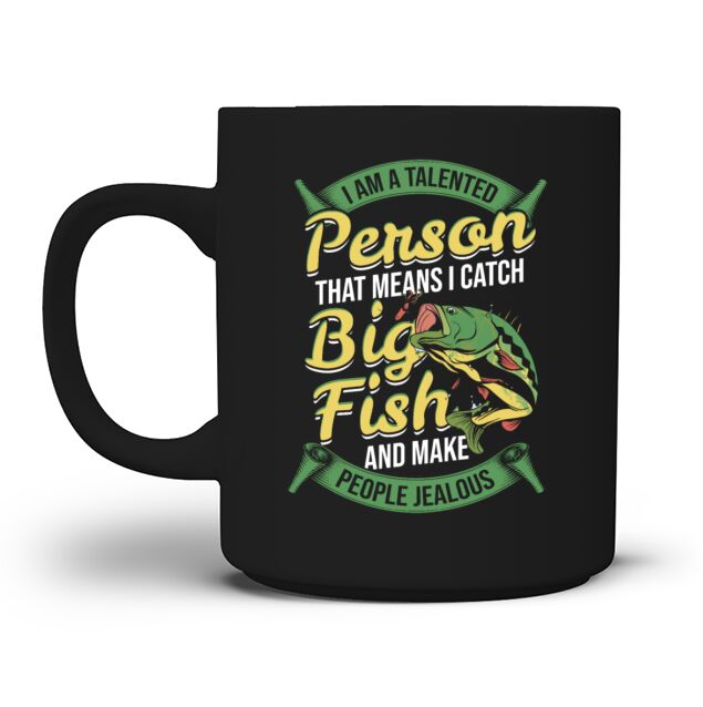 Fish Fishing Fishing Fisherman Angler Mug