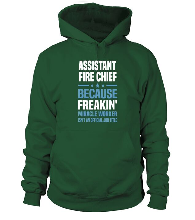 Assistant Fire Chief 1 Hoodie Unisex