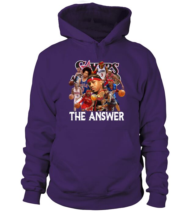 The Answer Allen Iverson Basketball Player Signature Hoodie Unisex