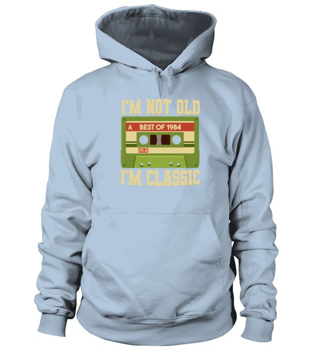 Im Not Old Im A Classic 1984 Vintage Cassette Men's Hoodie