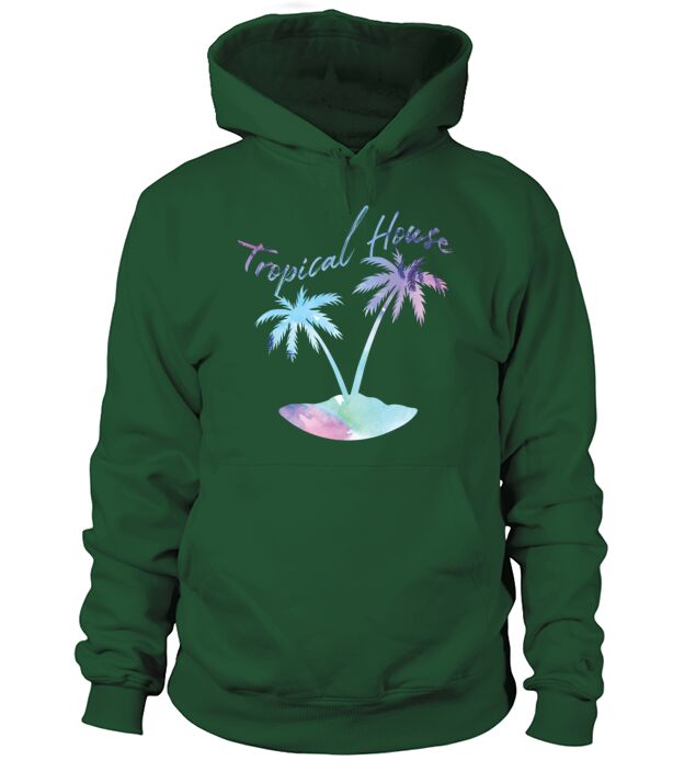 Tropical House Men's Hoodie