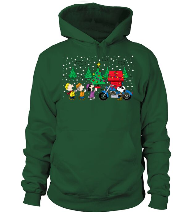 Peanuts Snoopy Holiday Cool Caroling Men's Hoodie
