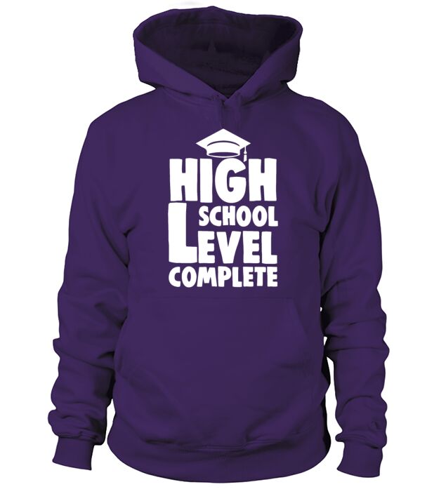 High School Level Complete - Graduation Men's Hoodie