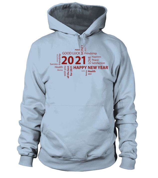 Happy New Year 2021 Men's Hoodie