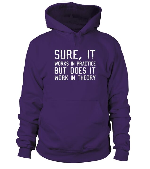 Sure It Works In Practice But Does It Work In Theory Hoodie Unisex