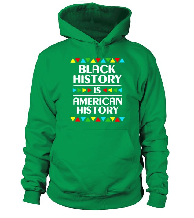 Black History Is American History Black Pride Men's Hoodie