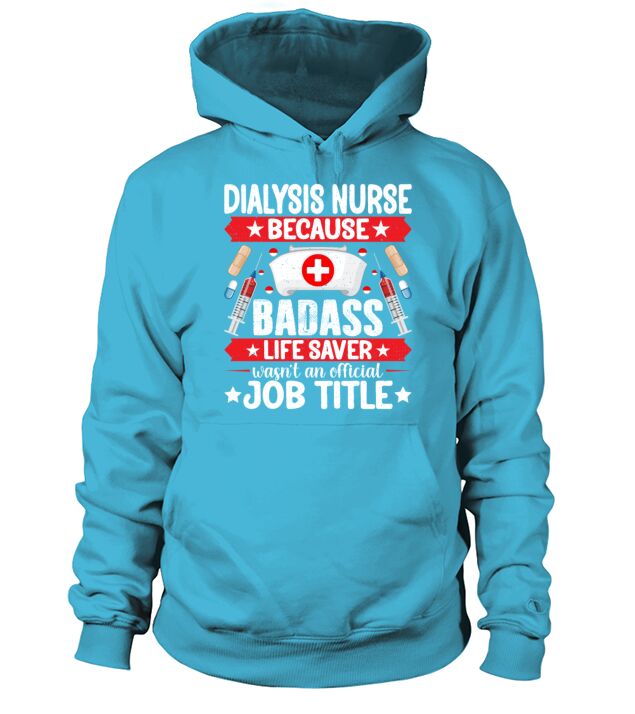 Dialysis Nurse - Funny Nephrology Nurse Kidney Men's Hoodie