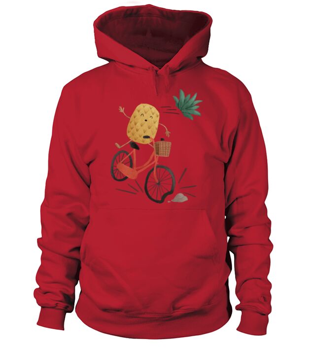Pineapple Bike Obstacle Men's Hoodie