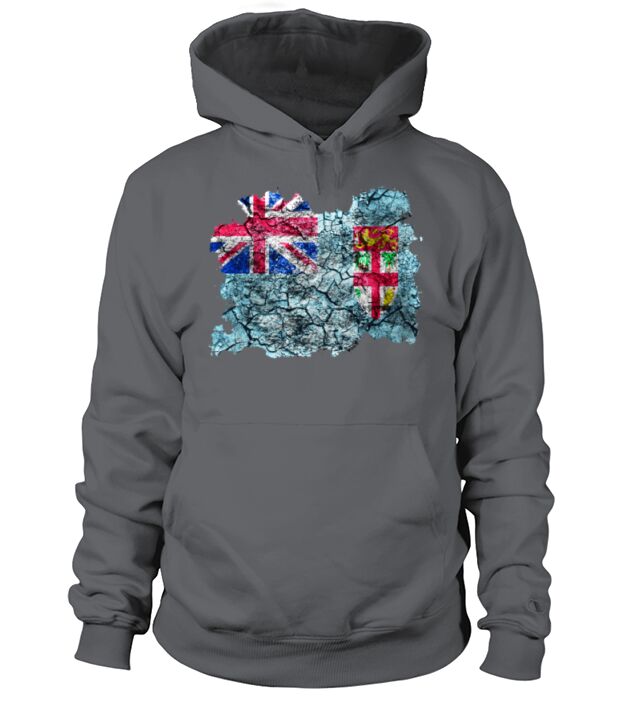 Fiji Vintage Flag Men's Hoodie