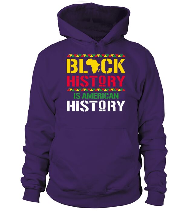 Black History Is American History Men's Hoodie