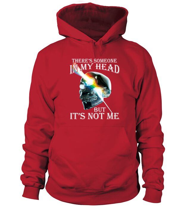 Theres Someone In My Head But Its Not Me Skull Pink Floyd Lgbt Men's Hoodie