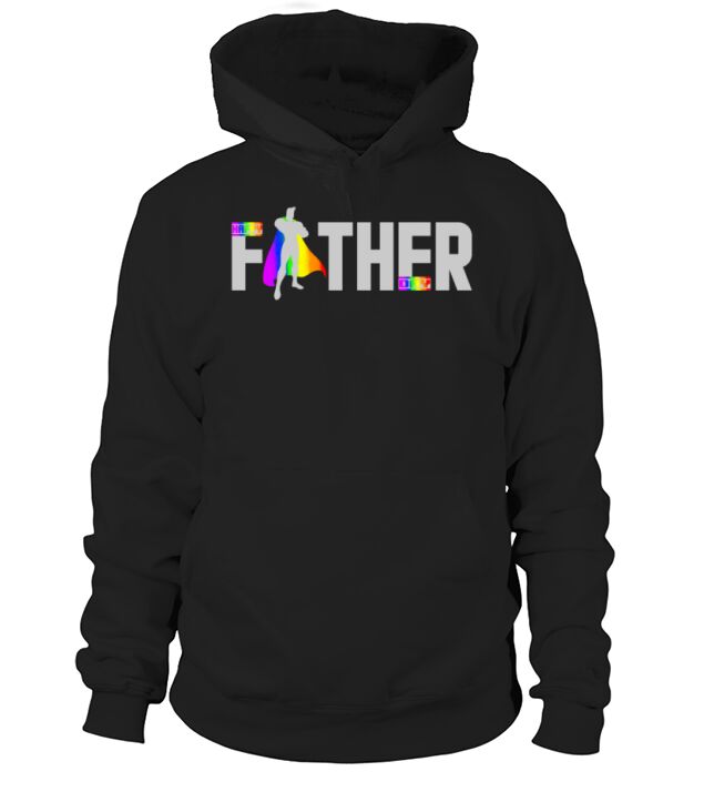 happy father day pride t shirt Men's Hoodie
