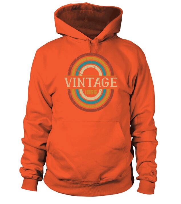 Old Retro Vintage Made 1956 Parts Birth Born Hoodie Unisex