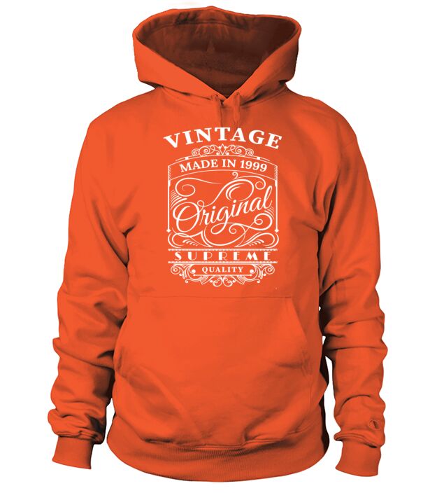 Vintage Made in 1999 Original Men's Hoodie