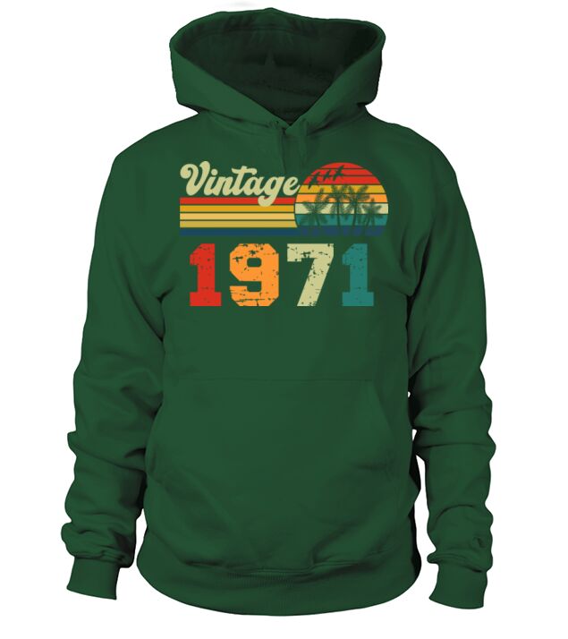 vintage 1971 Men's Hoodie