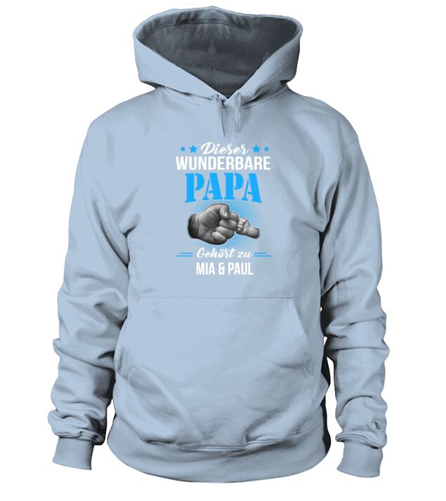 Dieser wunderbare Papa gehört zu Hoodie Unisex