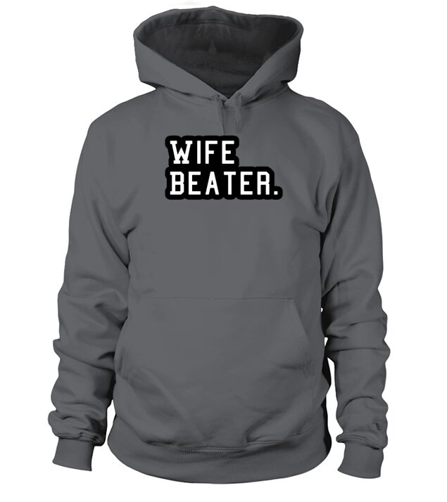 wife beater Men's Hoodie